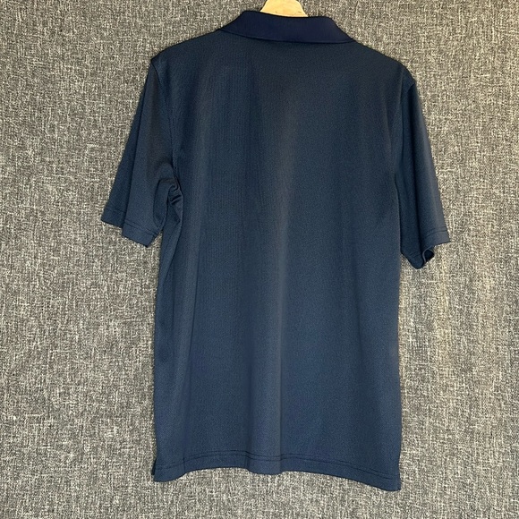 Navy Quick Dry polo/golf shirt - Picture 2 of 3
